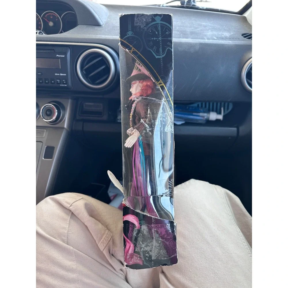 Disney Alice Through the Looking Glass Mad Hatter Doll Johnny Depp 2016 New Box